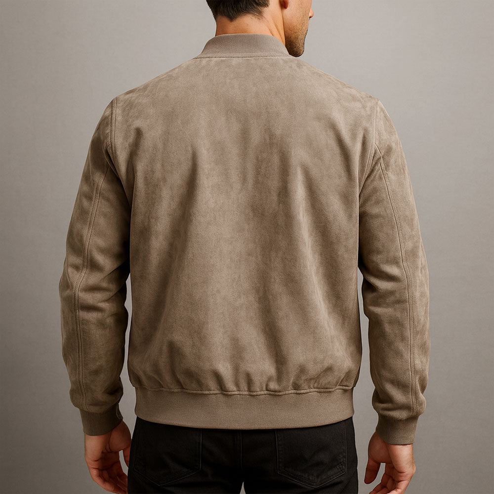 BREGO | CHAQUETA DE ANTE PARA HOMBRE