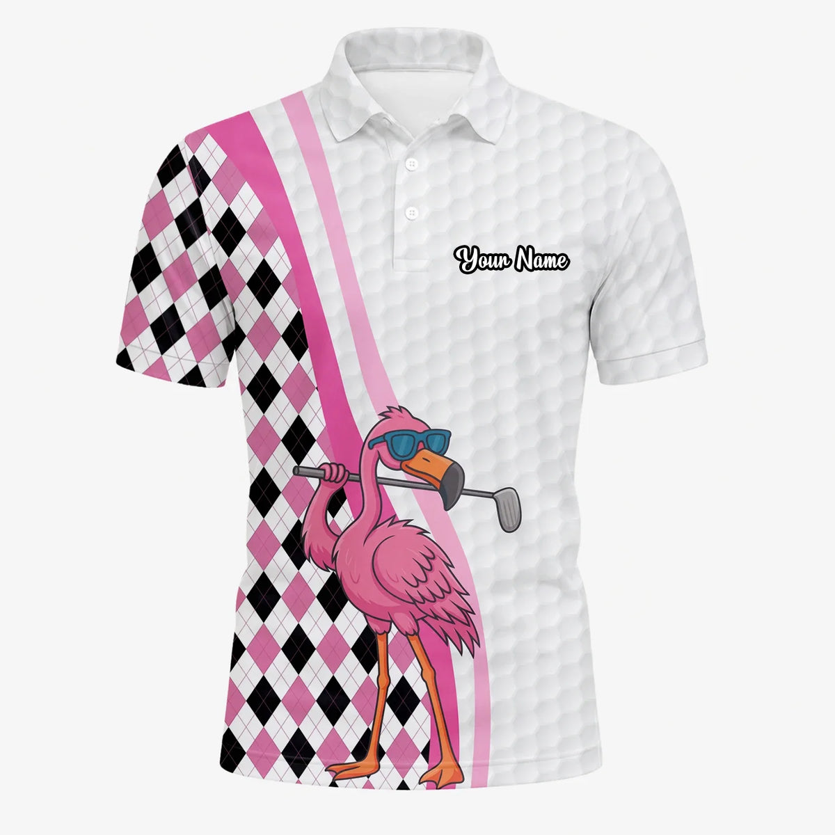FLAMINGO | POLO ESTAMPADO GOLF
