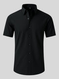 Camiseta elástica que no necesita planchado