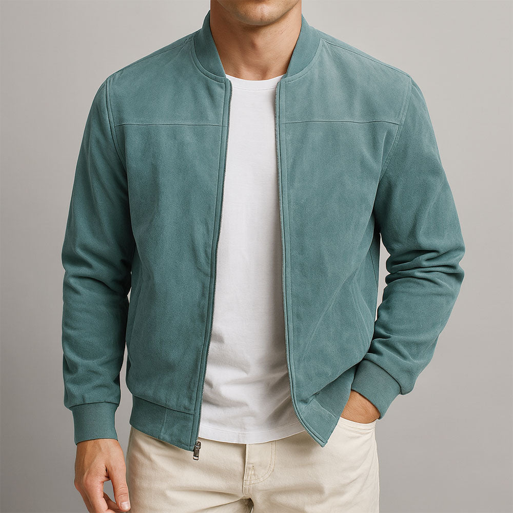 BREGO | CHAQUETA DE ANTE PARA HOMBRE