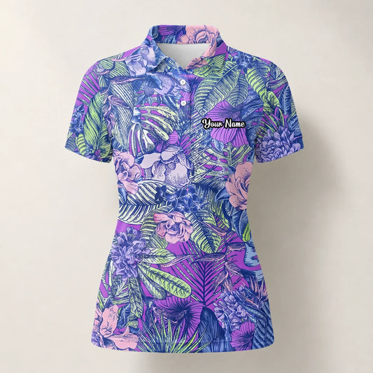 TRÓPICO | POLO ESTAMPADO FLORAL