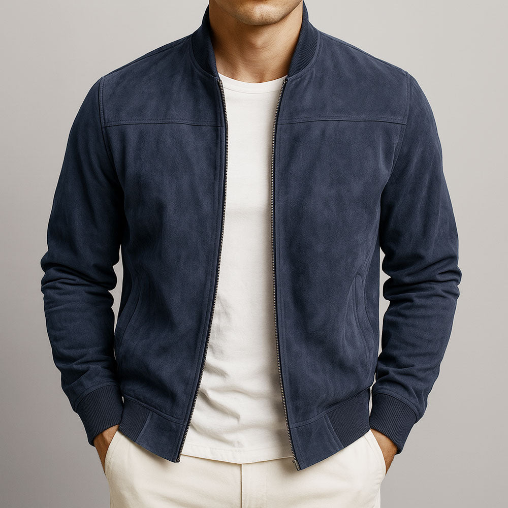 BREGO | CHAQUETA DE ANTE PARA HOMBRE