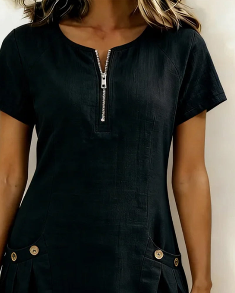 VESTIDO LINA™ | ELEGANCIA NATURAL PARA EL DÍA A DÍA