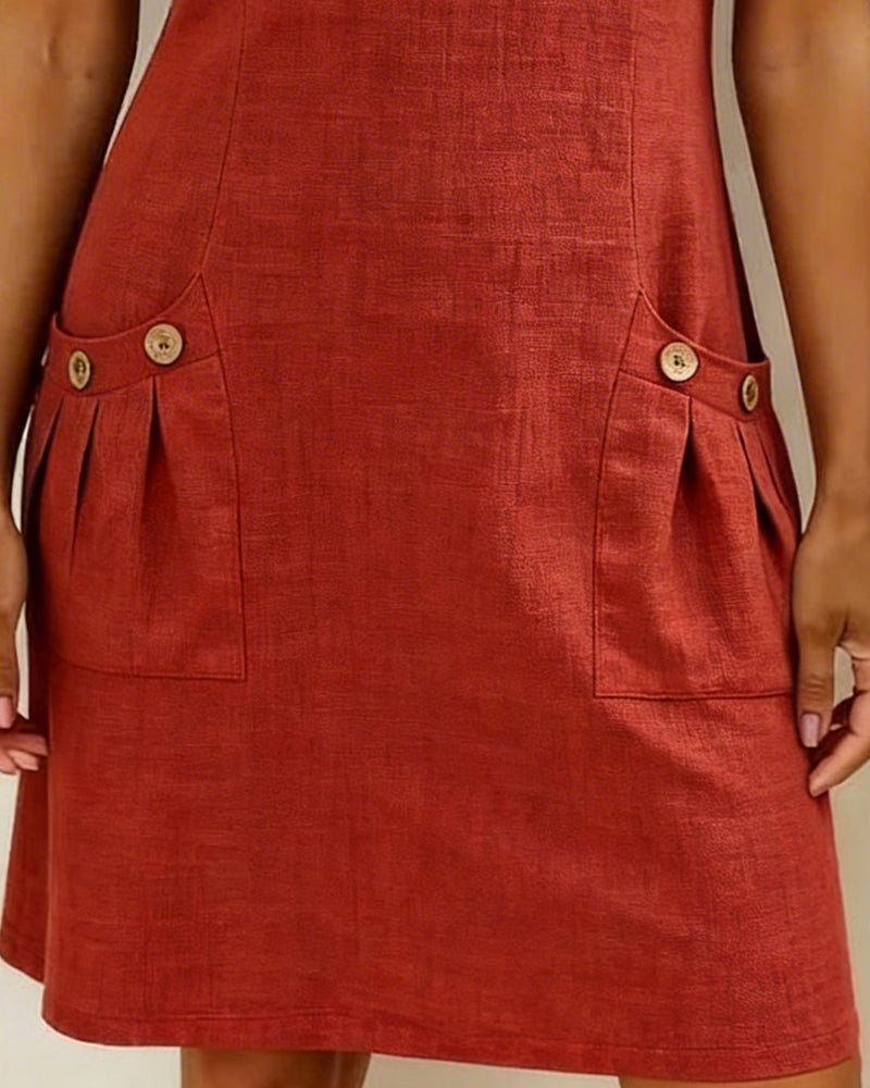 VESTIDO LINA™ | ELEGANCIA NATURAL PARA EL DÍA A DÍA