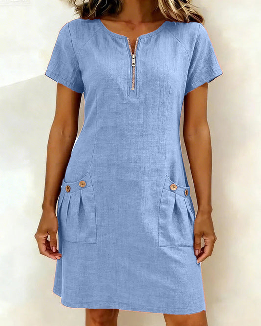 VESTIDO LINA™ | ELEGANCIA NATURAL PARA EL DÍA A DÍA