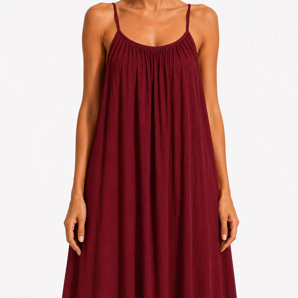 Carolin | Robe longue décolletée