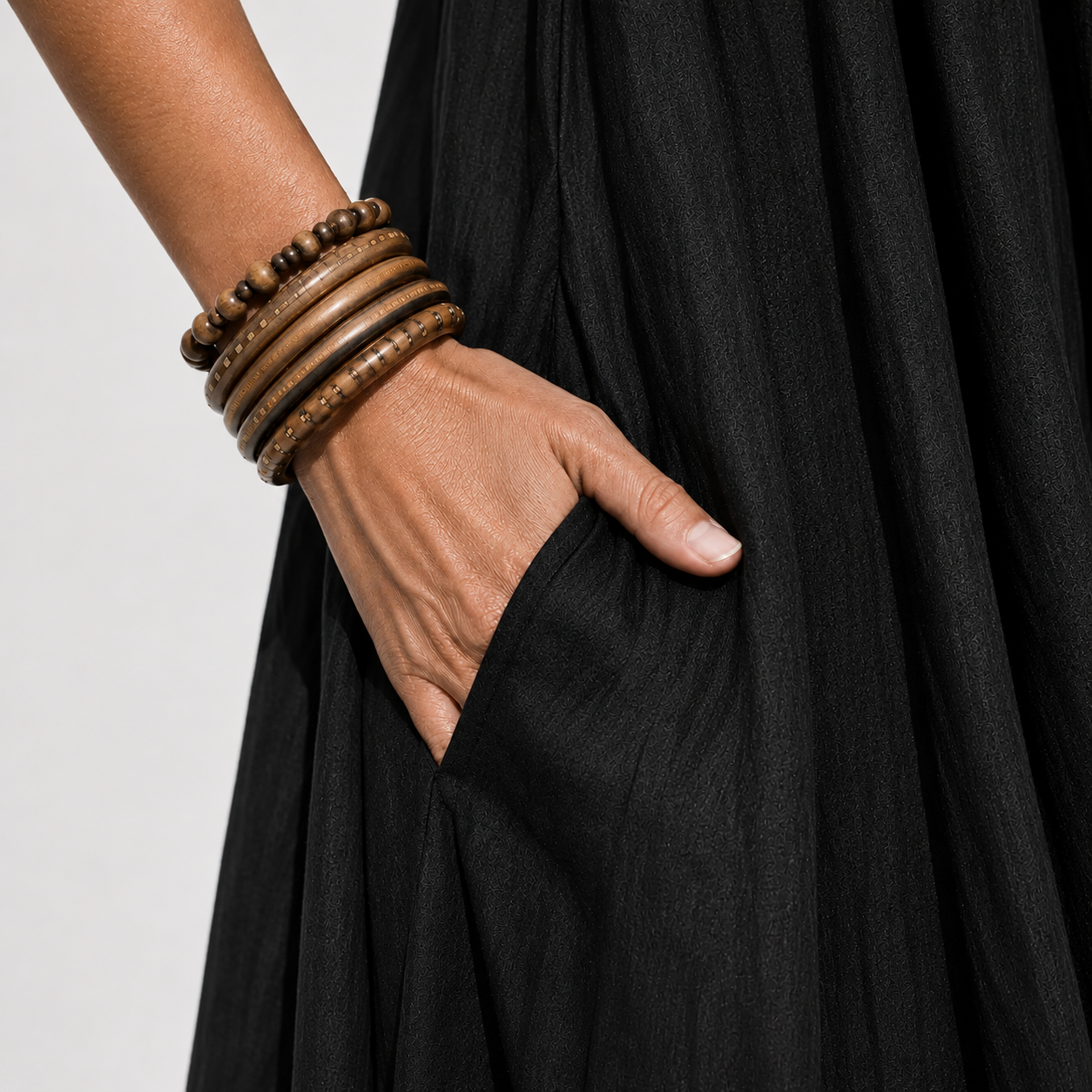 Carolin | Robe longue décolletée