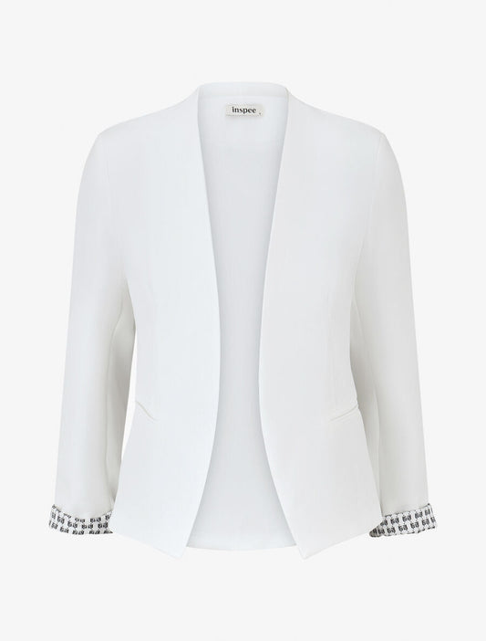 CHAQUETA ELEGANTE ANDREA - BLANCA