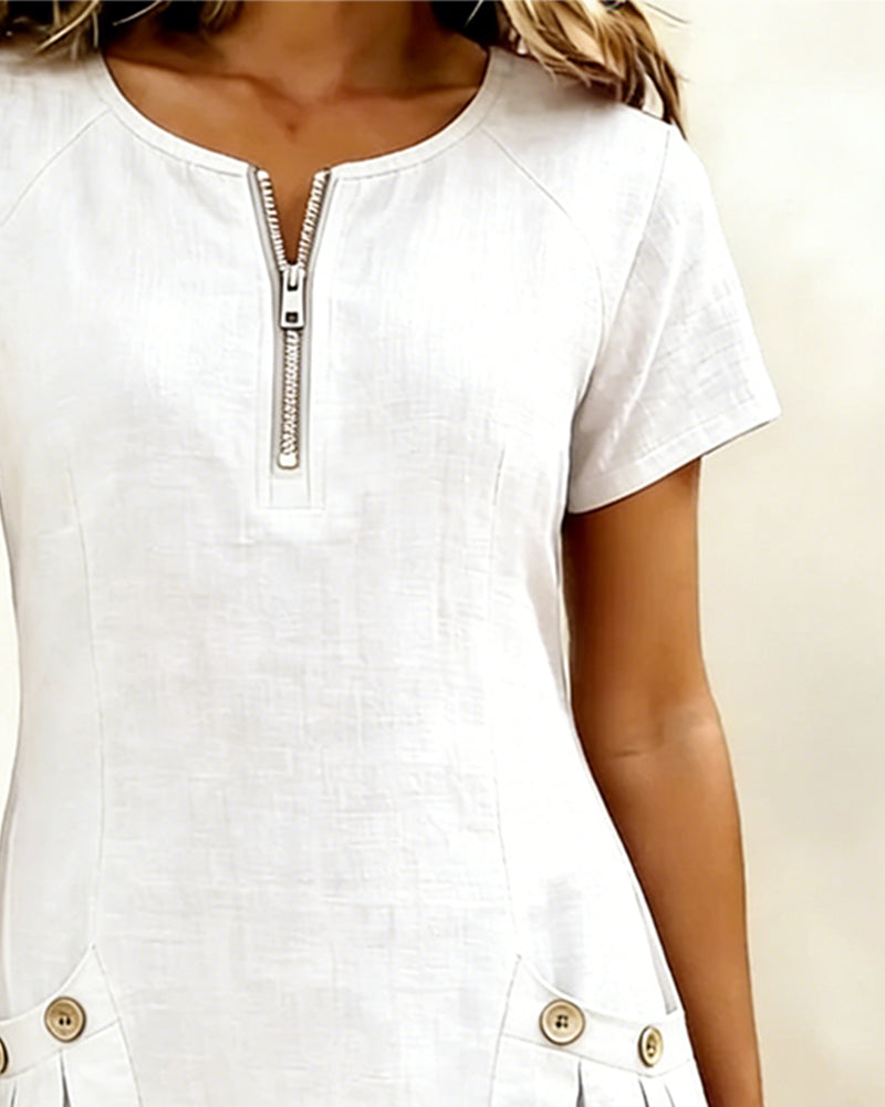 VESTIDO LINA™ | ELEGANCIA NATURAL PARA EL DÍA A DÍA