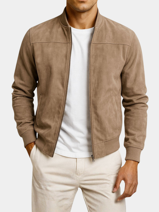 BREGO | CHAQUETA DE ANTE PARA HOMBRE
