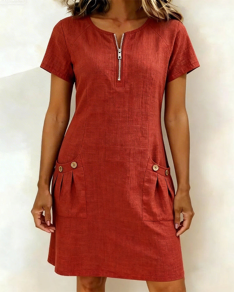VESTIDO LINA™ | ELEGANCIA NATURAL PARA EL DÍA A DÍA