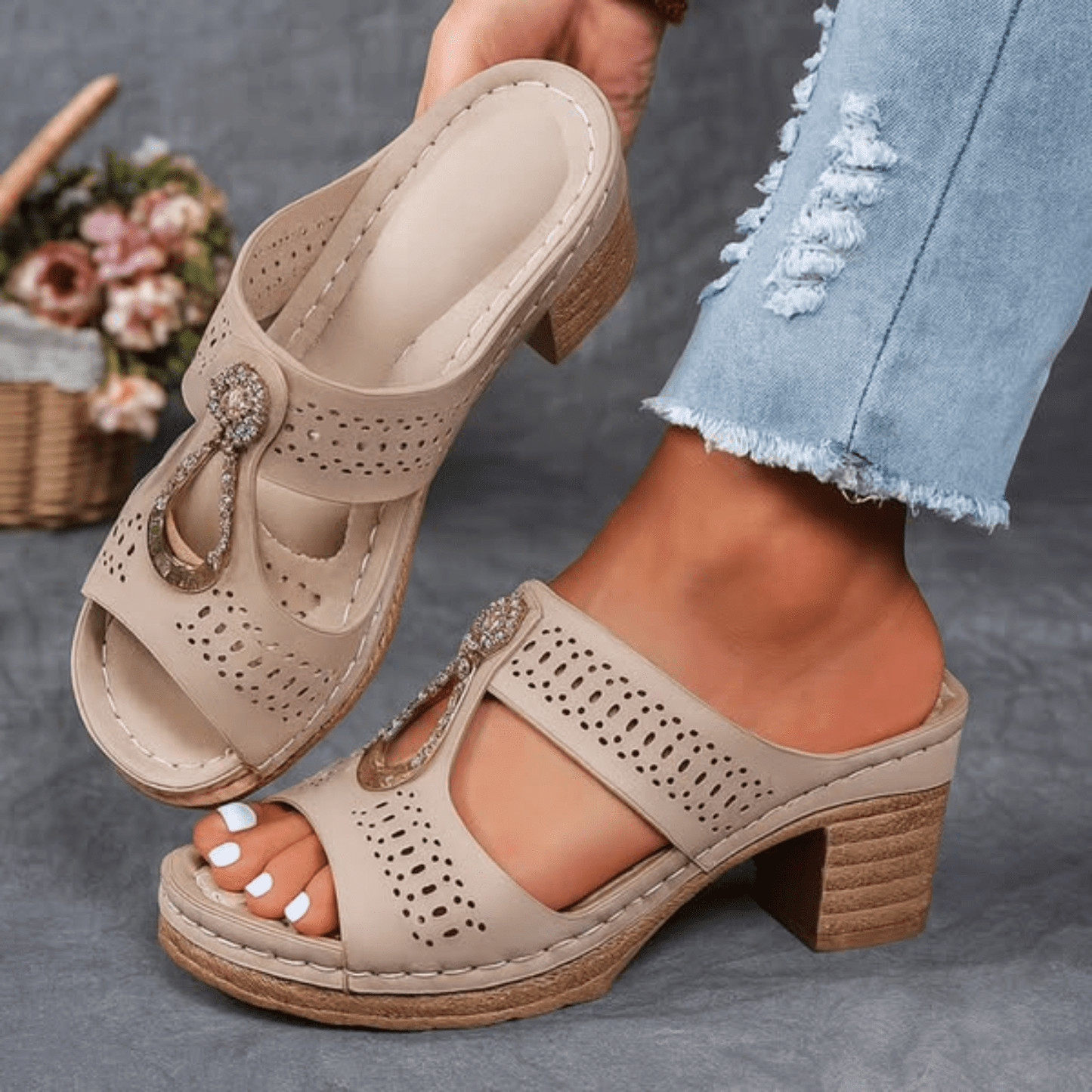 INGRID | SANDALIAS ORTOPÉDICAS PARA MUJER