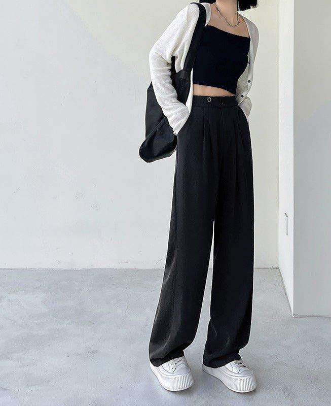 AURORA | PANTALONES PALAZZO DE CINTURA ALTA