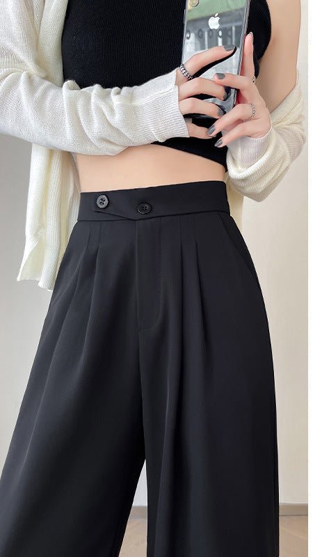 AURORA | PANTALONES PALAZZO DE CINTURA ALTA