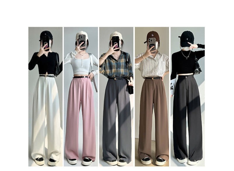 LESLY | PANTALONES DE TRAJE BLANCOS