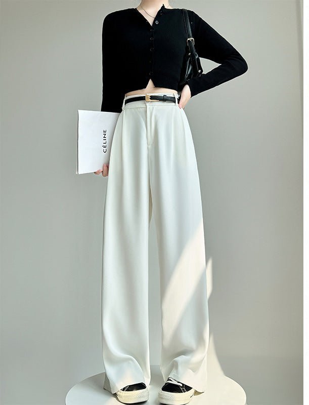 LESLY | PANTALONES DE TRAJE BLANCOS