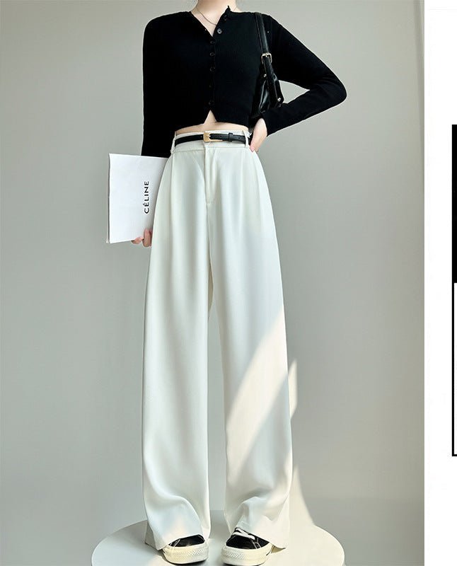 LESLY | PANTALONES DE TRAJE BLANCOS