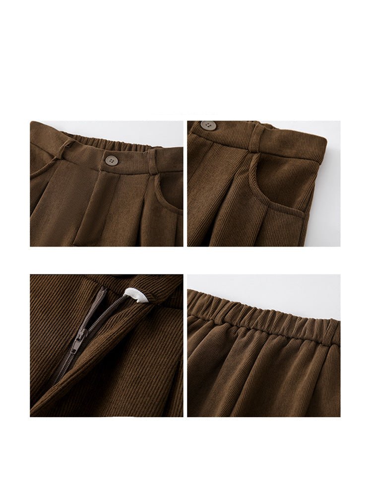 DANIELA | PANTALONES DE CORTE ANCHO PARA MUJER.