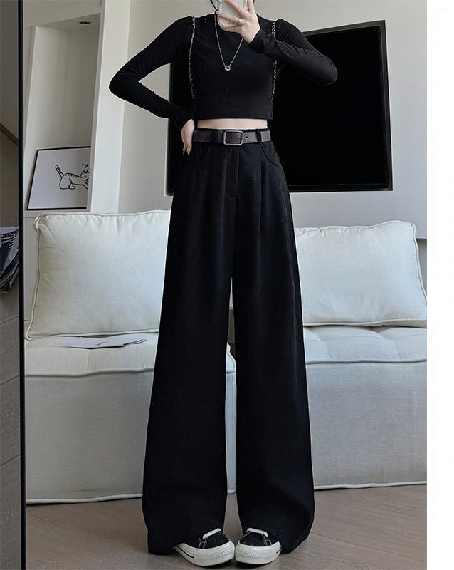 DANIELA | PANTALONES DE CORTE ANCHO PARA MUJER.
